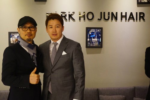 [포토]로드fc 정문홍대표, 박호준헤어 박호준대표와