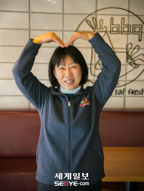 친구 같은 슈퍼바이저와의 관계가 성공으로, 비비큐 타인타운점 정효숙씨