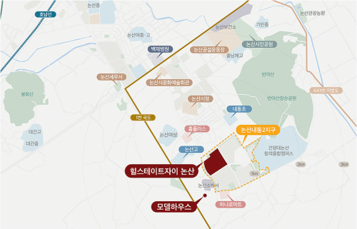 현대건설·GS건설, 힐스테이트자이 논산 12월 분양