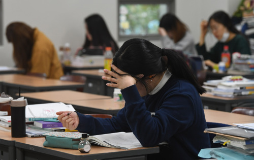 [포토] 추석 연휴에도 쉴 수 없는 수험생