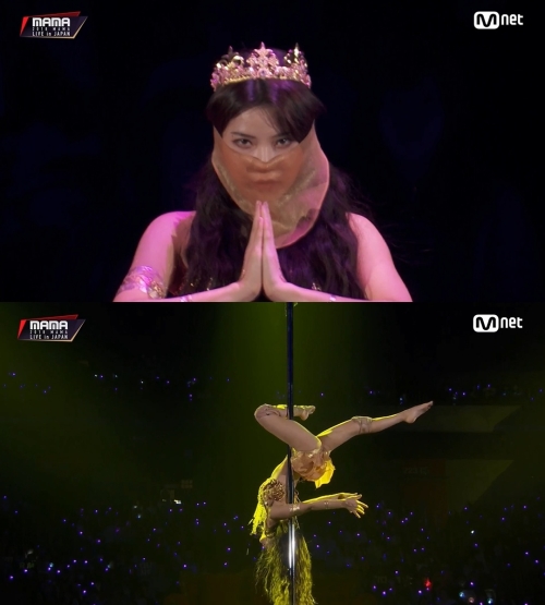 마마무 솔라 어금니 깨질 정도로 연습…역대급 폴댄스 퍼포먼스 각광