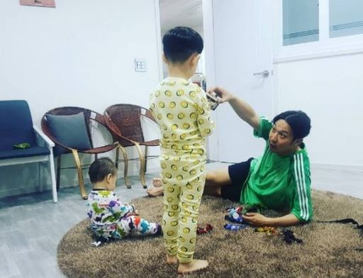 셋째 본 하하♥별 다섯가족 추석 나들이 드림·소울·송