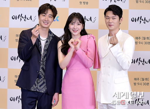 [포토] 정일우-강지영-이학주 야식남녀 많이 사랑해주세요!