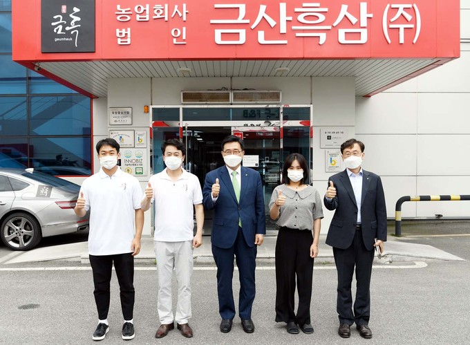 한국농수산식품유통공사 김춘진 사장, 대전·세종·충남지역 현장 방문