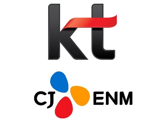 K-콘텐츠 성장 위해… KT-CJ ENM 손잡다
