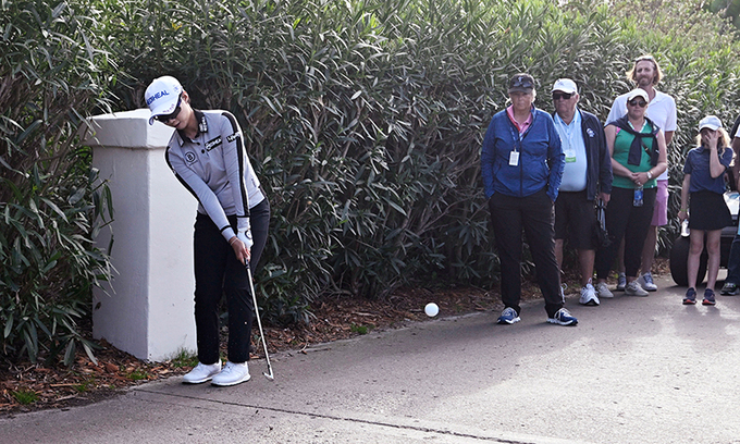 ‘Q스쿨 수석’ 안나린 단독 2위… LPGA 첫 승 노려