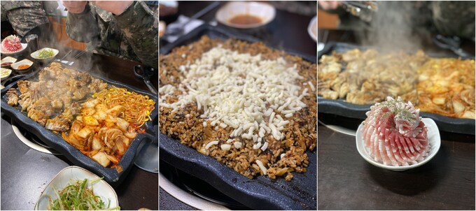 백령도 군인 상대 식당 푸짐한 음식…어디랑 비교되네