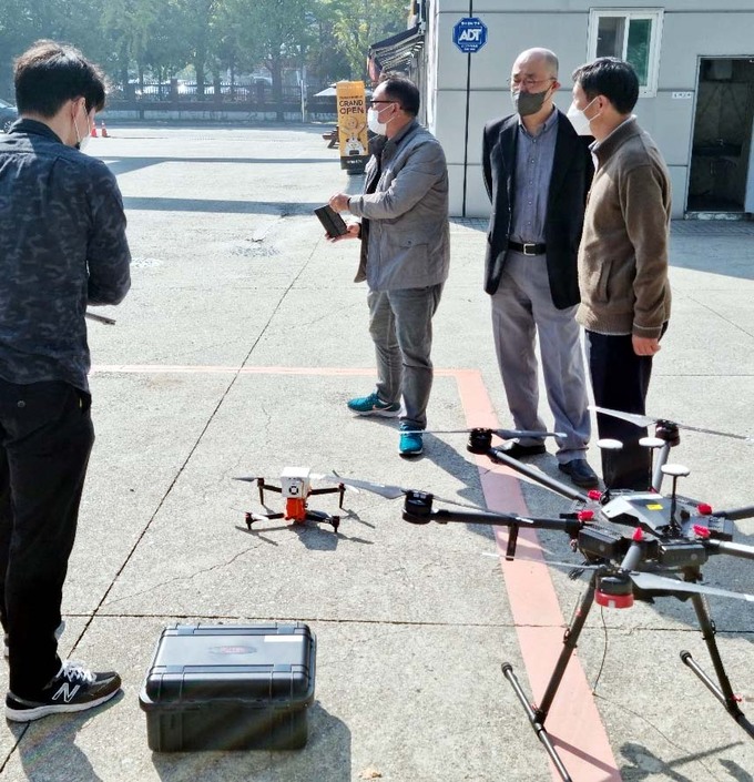 수도권대기환경청장, 첨단감시장비 활용한 산업단지 오염도 조사 현장 방문