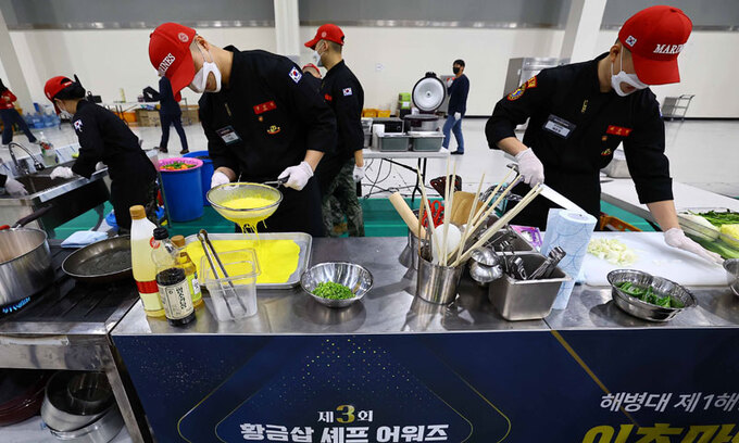 [포토] 최고의 군 조리병을 뽑는다… ‘황금삽 셰프 어워즈’ 개최