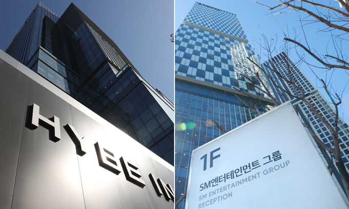 하이브·SM, 3월 주총 앞두고 의결권 수거… 소송전 예고도