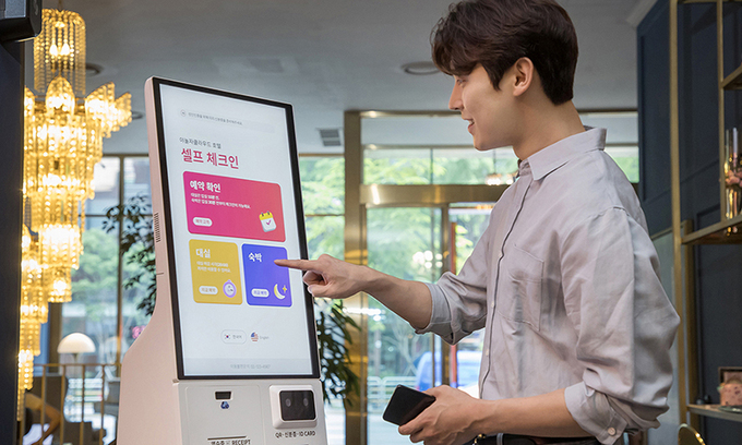 윈도 OS 탑재한 키오스크 출시
