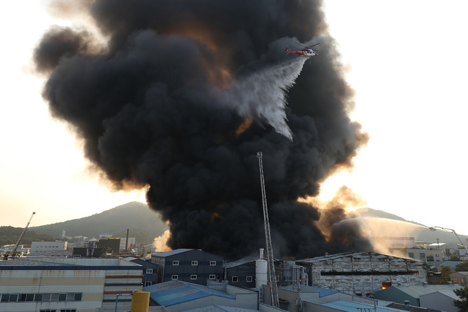 대구 방촌 공장 화재 1단계 대응 관련자료 1