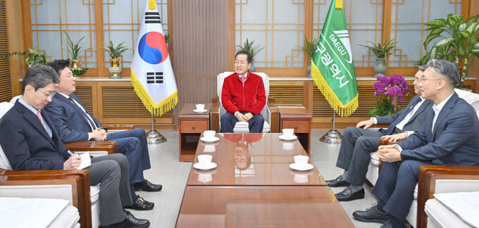 대구시 “화성·서한·태왕이엔씨 신공항 SPC 원도급사로 참여… 산업은행 FI 참여 긍정 답변”