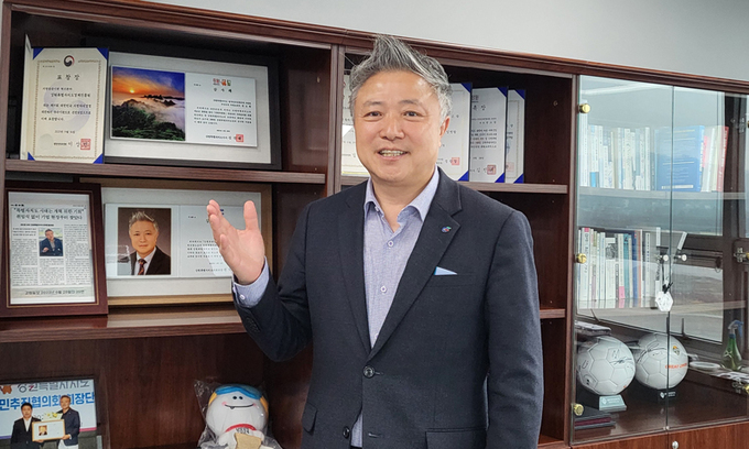 권오광 강원도경제진흥원장 “강원산 제품 국내외 인정받도록 지원… 청정 이미지 브랜드화 통해 해외 공략”