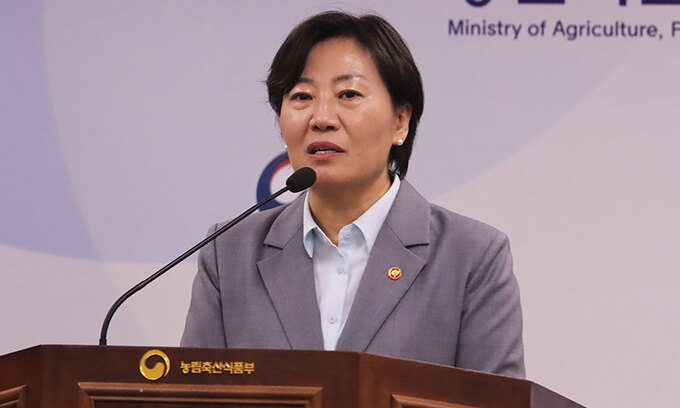 송미령 “배추 1포기 3000원대… 물량도 충분”