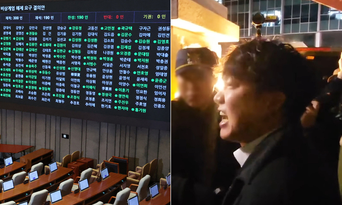 ‘계엄 해제 표결 불참’ 110명 의원 누구?…국회 못 들어온 이준석은 ‘분노’