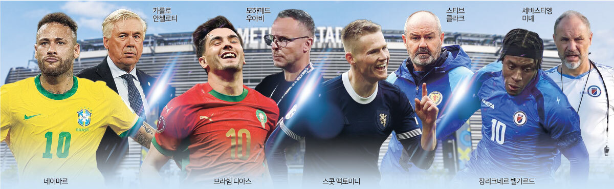 ‘영원한 우승후보’ 브라질 V6 도전… 모로코 ‘돌풍 재현’ 기대