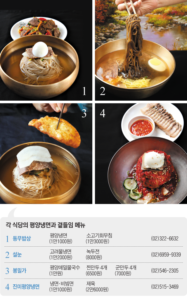 슴슴한 게 최고? 향도 국물도 진~해야 평양 맛이지