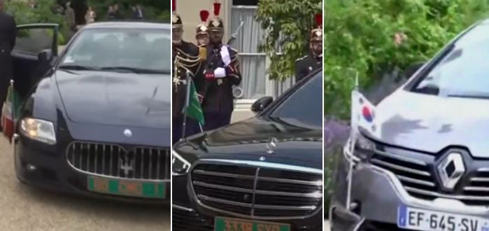 “빈살만은 벤츠, 伊총리는 마세라티… 프랑스, 尹만 싸구려車 홀대” 또 가짜뉴스
