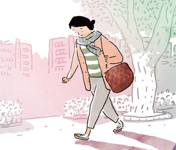왼발, 오른발… 내딛는 발 따라 마음도 집중!
