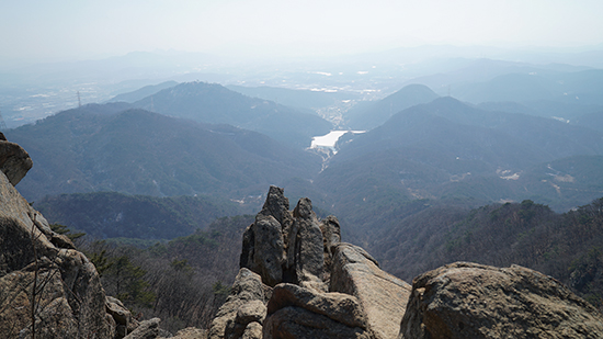 봄 기운 넘치는 산행...파주 감악산 여행