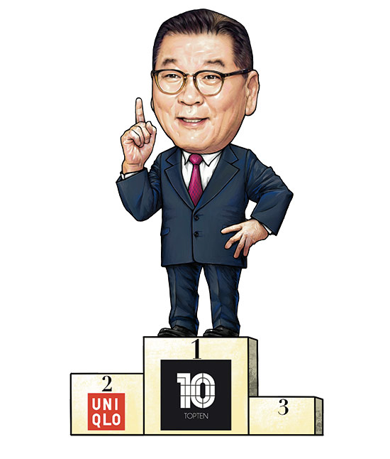 유니클로 제쳤다…탑텐, K패션 자존심 지켜 [CEO 라운지]