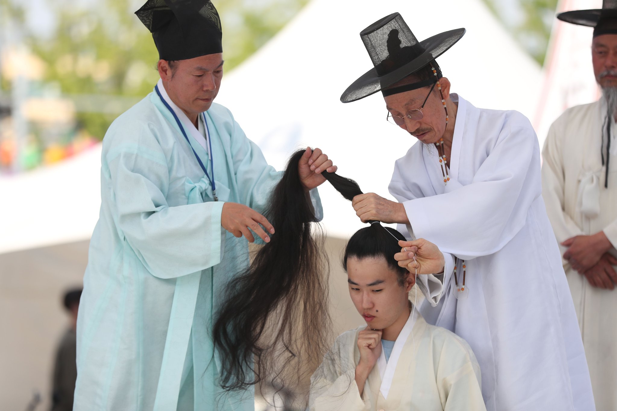[서소문사진관]청학동이 광화문에? 상투틀고 제대로 서당체험