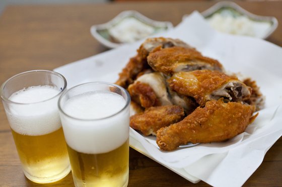 대프리카에선 한여름 밤에도 굽고 찌고 튀긴다