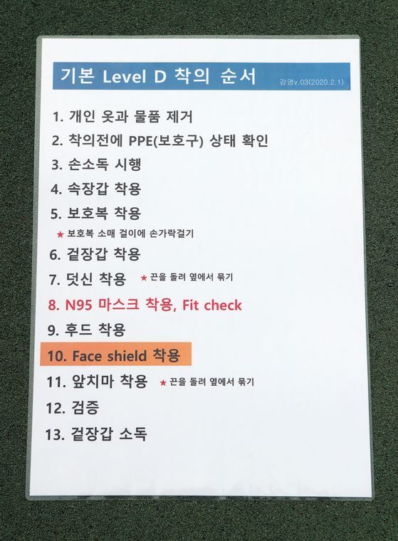 30도 날씨에 입은 ‘방호복’···女간호사 3명 왜 쓰러진줄 알겠다