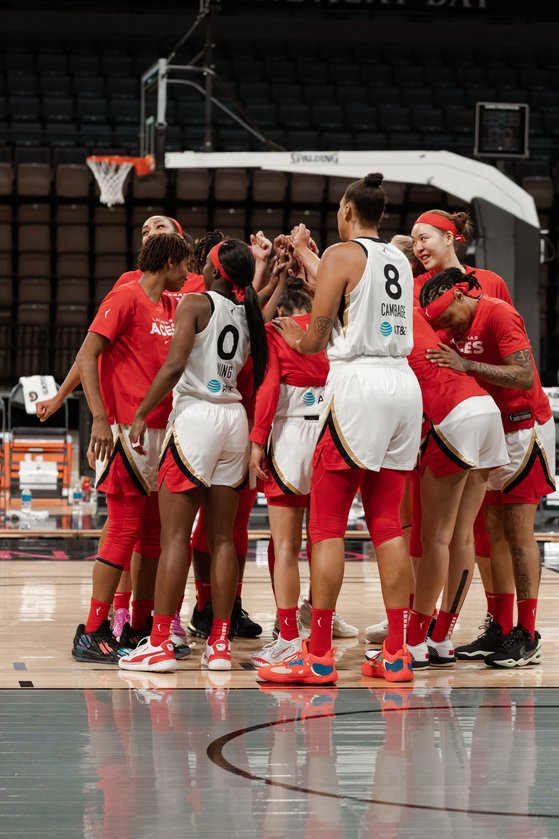 박지수, WNBA 첫 연습경기서 9득점