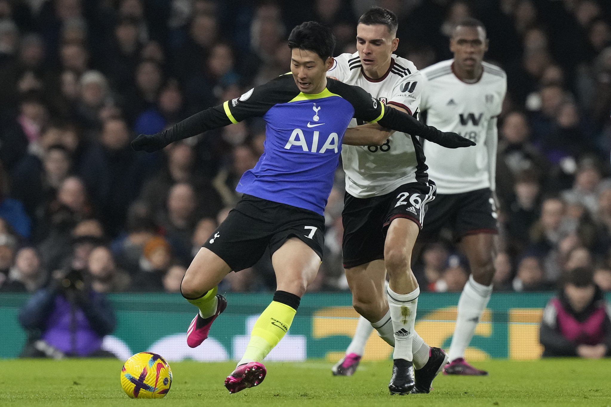 손흥민 3호 도움→케인 토트넘 최다골 토트넘, 풀럼에 1-0 승