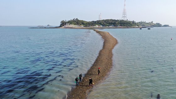 4년만에 마음도 뻥…세계 놀란 모세의 기적 1시간 바닷길