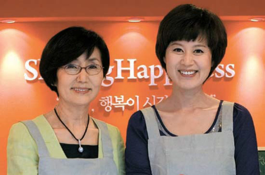 공정무역카페 낸 박미선·고은아씨