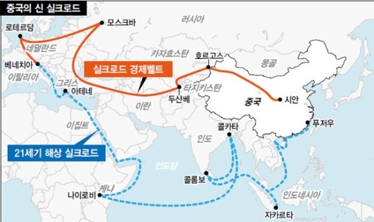 “당나라 때 영광 다시한번”…중국, 육·해상 ‘신실크로드’ 뚫기