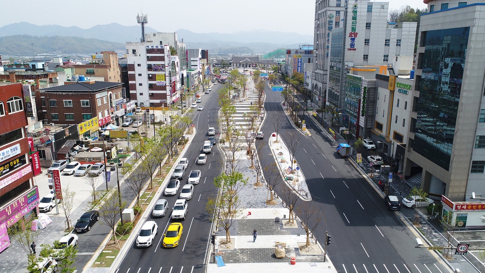  전주역 앞 약 40년만에 대변신 
