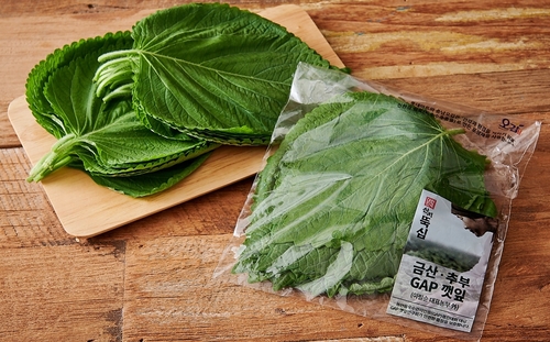 롯데마트, 깻잎·고추 포장에 친환경 포장재 도입