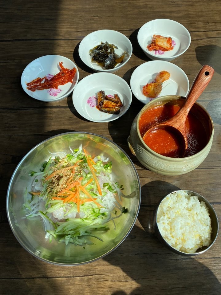 [ESC] 탱글탱글, 홀로 동해에서 맛본 물회