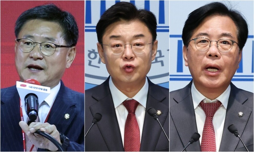 국힘 원내대표 선거, 송언석·김성원·이헌승 3파전