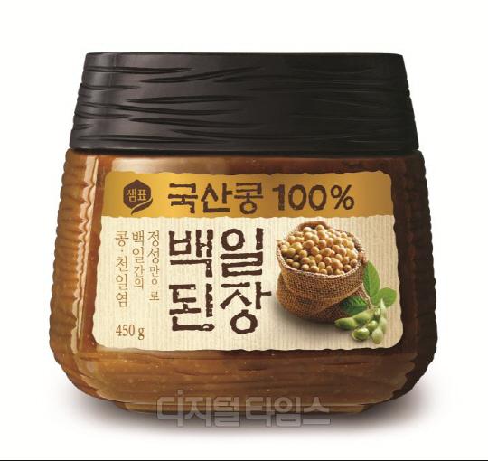 <핫 프로덕트>샘표 `국산콩 백일된장`