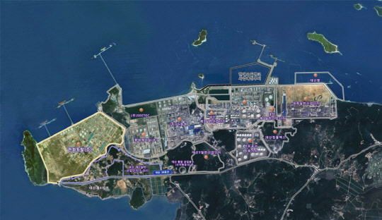대산 첨단화학 특화단지 개발에 10조 투자