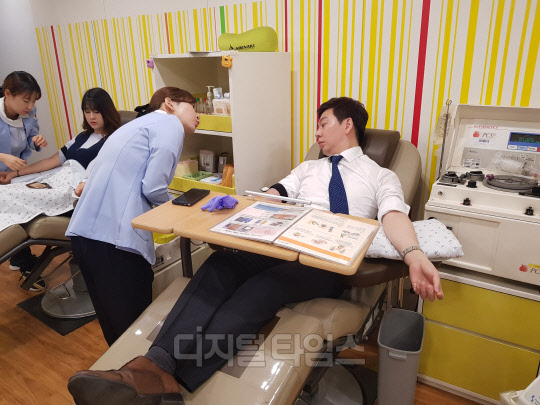 세무법인 택스홈앤아웃 강서지점, 헌혈봉사