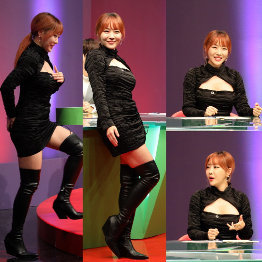 애로부부 `어른돌` 나르샤, 섹시 드레스로 스튜디오 초토화!