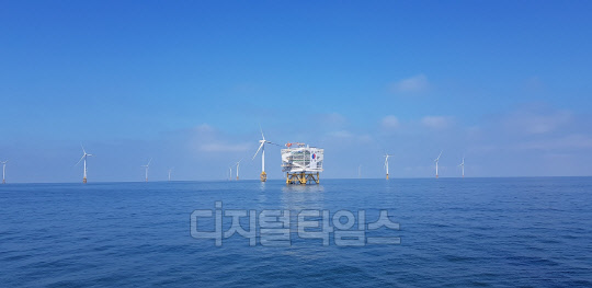 [르포]서남해 해상풍력단지 가보니…미래에너지 `성큼`