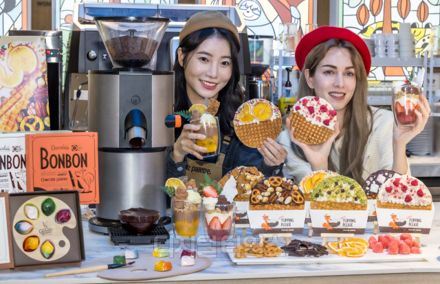 [포토] 롯데GRS, 수제 초콜릿 카페 쇼콜라 팔레트 오픈