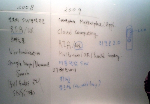 엑스퍼트그룹 멤버가 말하는 2009년 SW 업계
