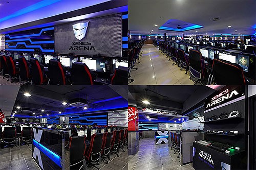 화려한 인테리어와 장비에 합리적 비용 창업 가능PC방 제닉스아레나
