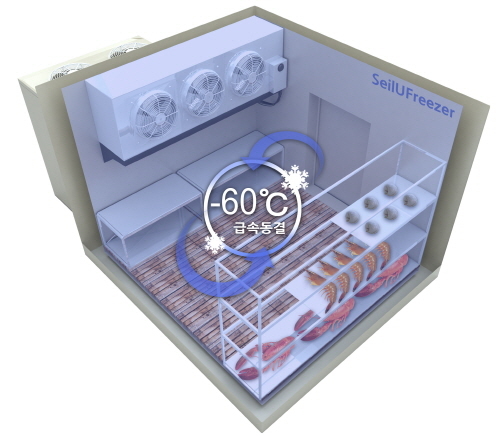 필리핀 수출 성공한 –60°C 급속냉동기, 냉동식품 선입견 깨다