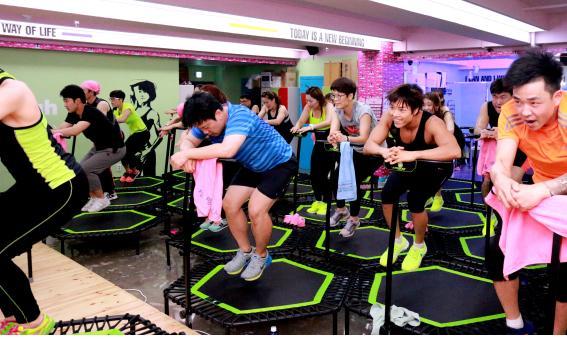 방방뜨는 점핑피트니스 자격증 주목!