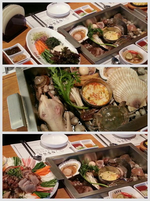 잠실.신천맛집으로 손꼽히는 한통가득조개찜전문점 인기