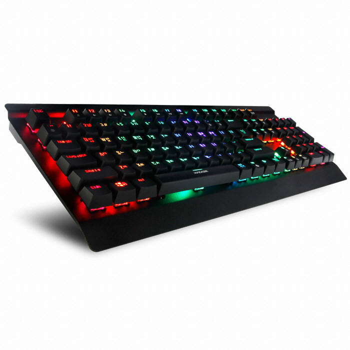 앱코, `K600 하데스 리얼 RGB 한영이중사출 게이밍` 기계식 키보드 출시